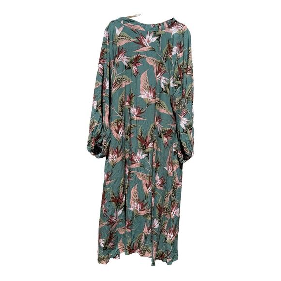 ELF Balielf Sunday Wish Kaftan Gown Gorgeous Flowy Sun Dress NWT size Large - Picture 3 of 5